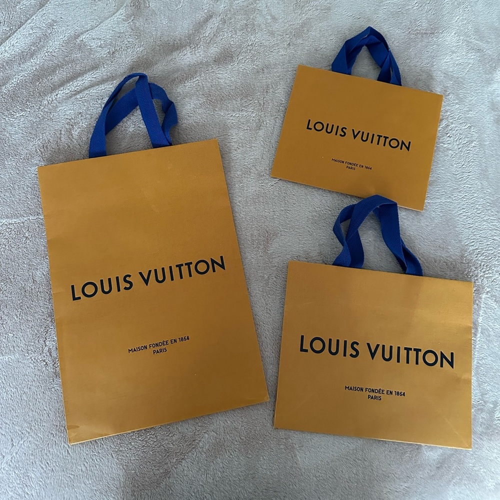 Louis Vuitton Shopping Bags Assorted Sizes